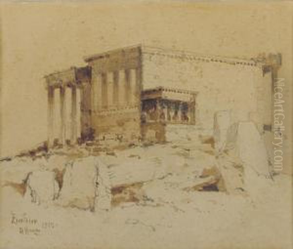 Ruins Of A Greek Temple - view 1