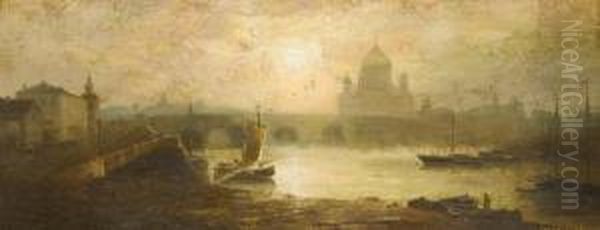 "aufgehende Sonne Uber St.petersburg" Mit Blick Auf Die - view 1