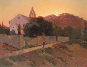 View Of Dubrovnik by Aleksei Vasilievich Hanzen