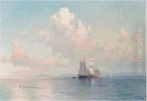 Calm Seas by Aleksei Vasilievich Hanzen