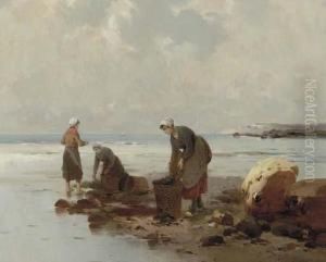 The Mussel Gatherers by George Haquette