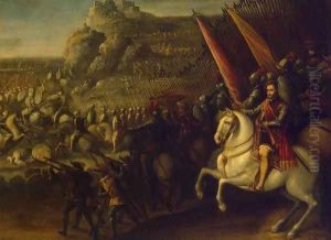 Battle by Juan De La Corte