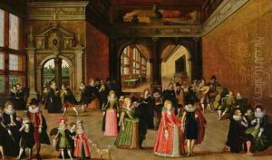 A Ball During the Reign of Henri IV by Louis de Caulery