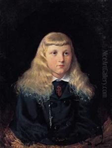 Portret Dziewczynki by Marceli Harasimowicz