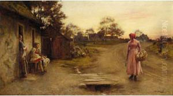 Returning From Market - view 1