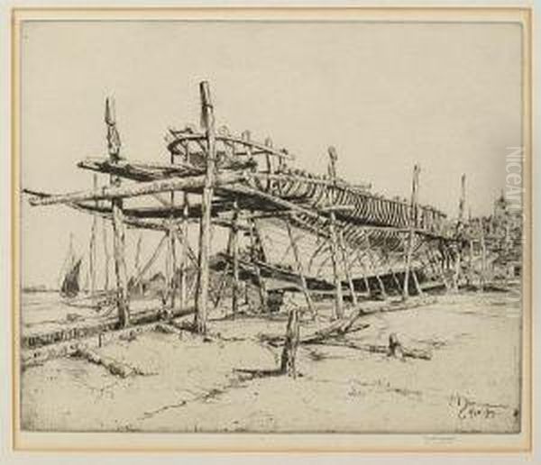 Boat Building, Rye - view 1