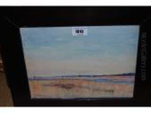 View Of The Lymington River by Martin Hardie