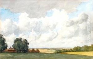 Watercolour, Signed Lower Left, 21.5 X 34cm(illus.)