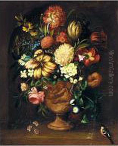 Still Life Of Mixed Flowers - view 1