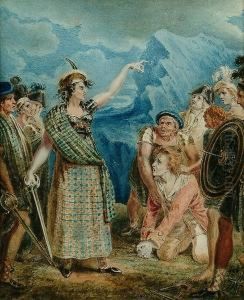 Classical Scene; Georgian Interior Scene
