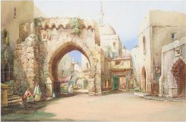A Gate In A North African Town - view 1