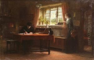 The Vicar's Daughter by Frederick Daniel Hardy