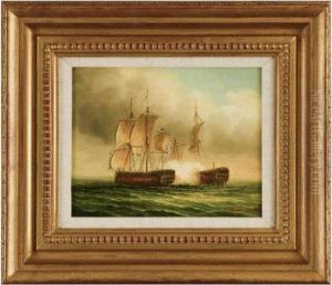 Naval Battle by James Hardy