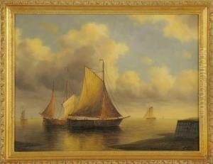 Fishing Boats By The Coast