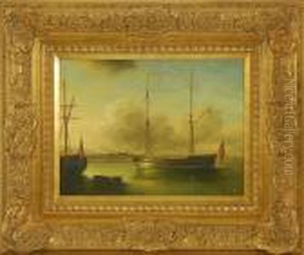 Ship Moored In A Harbor - view 1