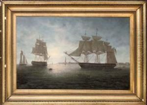 Peaceful Waters Off The Coast by James Hardy