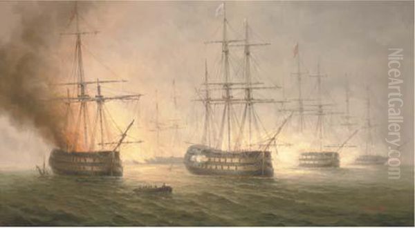 A Navel Skirmish - view 1