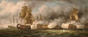 A Naval Engagement by James Hardy