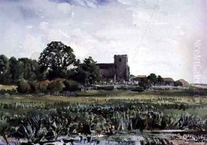 Lyminster Church, near Arundel by Thomas Collier