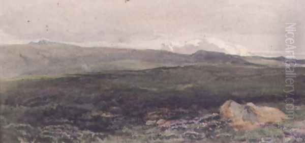 Hills near Loch Awe, Twilight - view 1