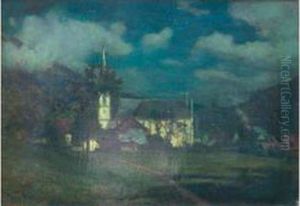 St Pierre D'entrement. by Ernest Hareux