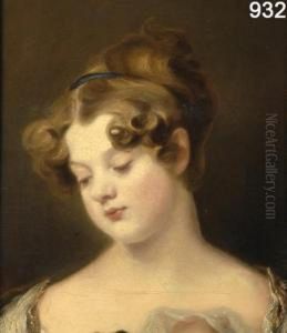 Ritratto Di Caroline Dalrymphe Ritratto Di Caroline Dalrymphe