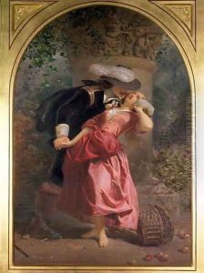 The Seduction, 1857 by Edward Henry Corbould