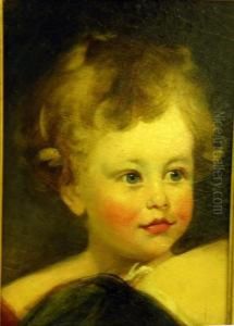 Portrait Of A Young Boy, Head And Shoulders
