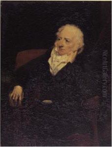 Portrait Of John Henry Fuseli R.a. (1741-1825) by George Henry Harlow