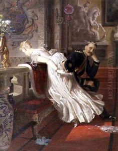 Amor Omnia Vincit by Edward Henry Corbould