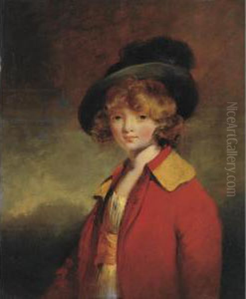 Portrait Of A Young Boy, Said To Be Master Worsley - view 1