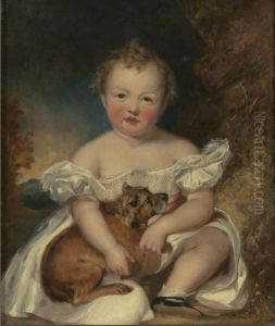 Portrait Of Master Stanhope And His Dog