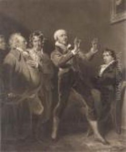 Mr Mathews, Portrait Of Himself by George Henry Harlow