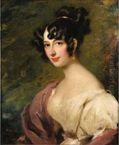 Portrait Of Princess Lieven by George Henry Harlow