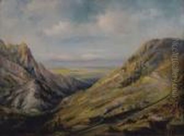 Train Through The Mountains - view 1