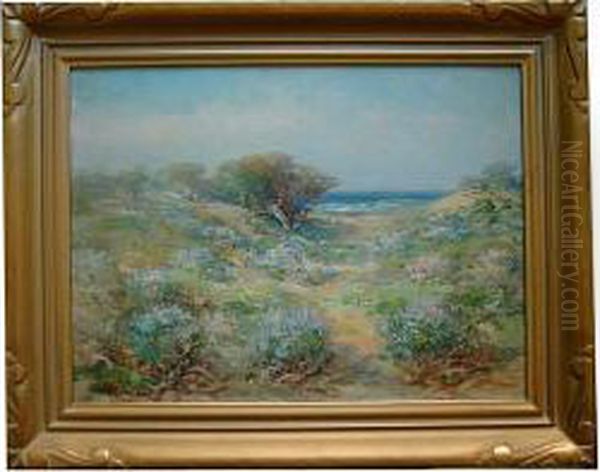 A Coastal View With Flowering Dunes - view 1
