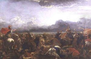 Battle between the Turks and Christians