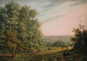 Cambridge From Madingley Woods
