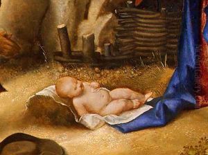 Adoration of the Shepherds (detail 2) 1505-10