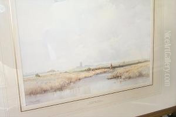 A Norfolk River - view 1