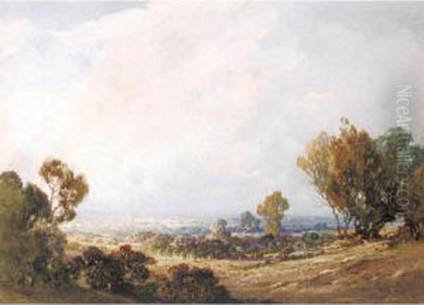 A Distant View Of Chichester, Sussex - view 1