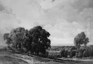 An Extensive Wooded Landscape by Charles Harrington