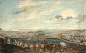 New Plymouth Under Siege - 40th 
Regiment,marsland Hill, Taranaki, New Plymouth' - Circa 1860