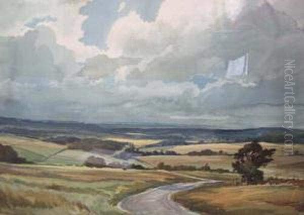 Storm Clouds Over The Weald - view 1
