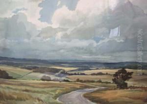 Storm Clouds Over The Weald by Edwin Harris