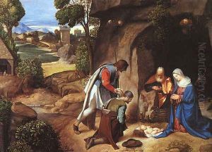Adoration of the Shepherds (detail) 1505-10