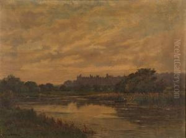 View Towards Arundel Castle From The River - view 1