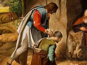Adoration of the Shepherds (detail 3) 1505-10