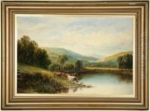 Cows Watering - view 1