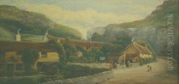 Street Scene Incheddar Gorge - view 1